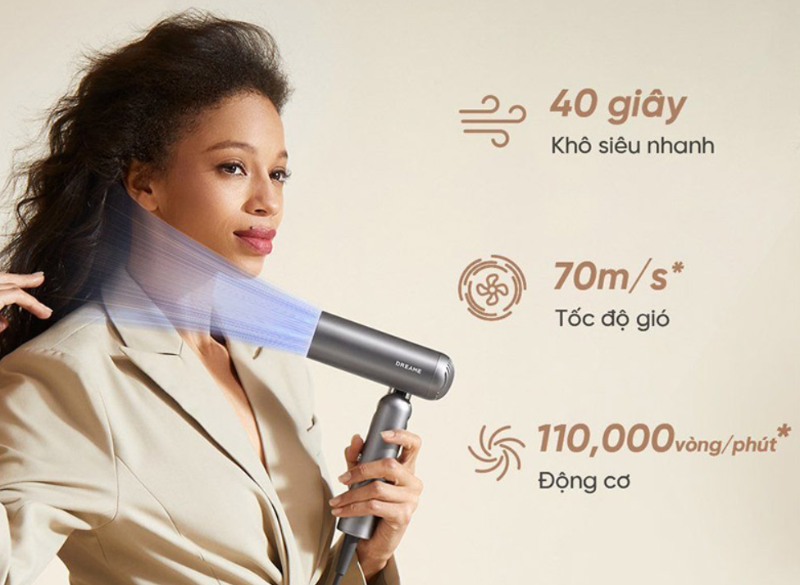 Máy sấy tóc và tạo kiểu đa năng Dreame AHD51 - hình 4