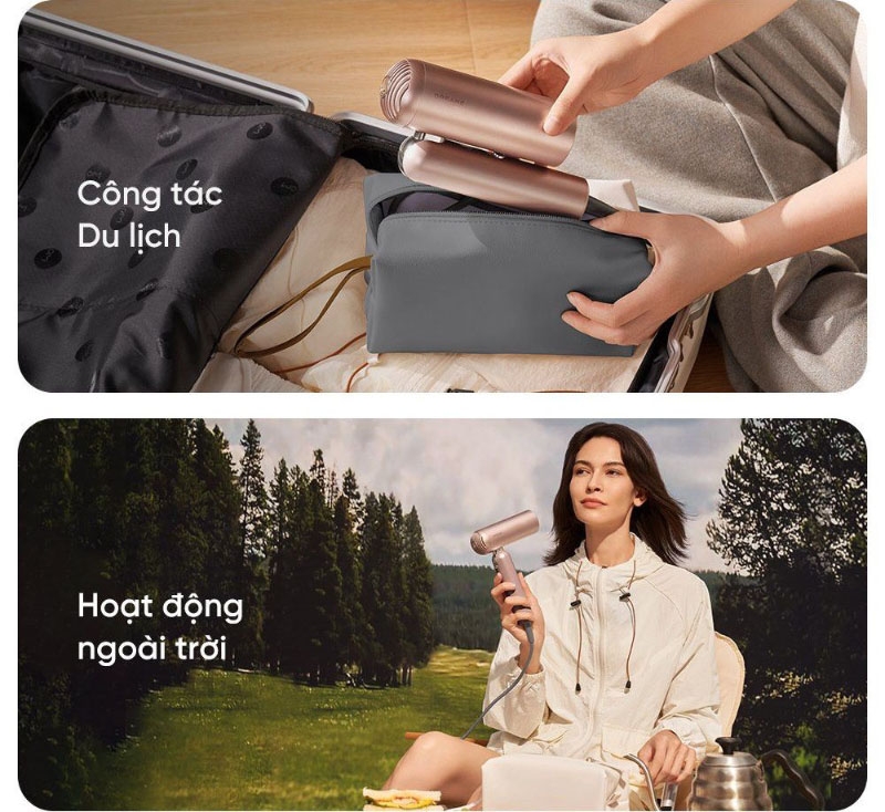 Máy sấy tóc và tạo kiểu đa năng Dreame Pocket Uni AHD54 - hình 2