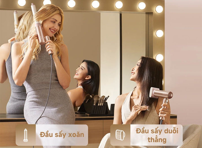 Máy sấy tóc và tạo kiểu đa năng Dreame Pocket Uni AHD54 - hình 3