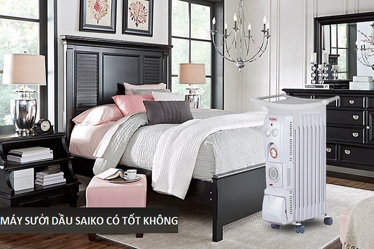 Máy sưởi dầu Saiko có tốt không? Đánh giá chi tiết ưu và nhược điểm trước khi mua