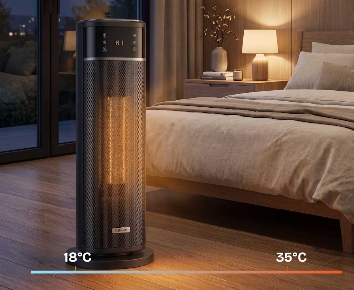 Máy sưởi gốm điều khiển bằng giọng nói Fujihome FH213 2100W - hình 6