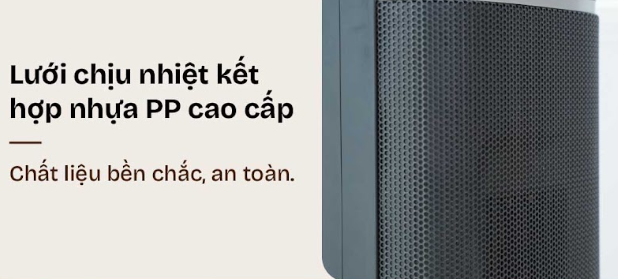Máy sưởi gốm điều khiển bằng giọng nói Fujihome FH213 2100W - hình 3