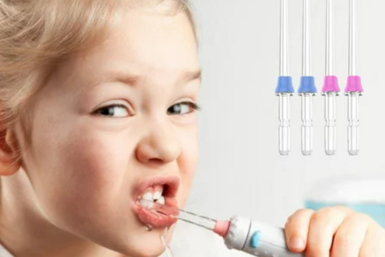 Máy tăm nước có dùng được cho trẻ em không 7