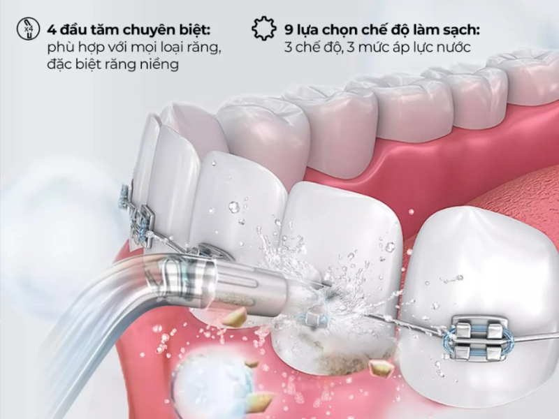 Máy tăm nước Halio UltraClean Express - hình 5