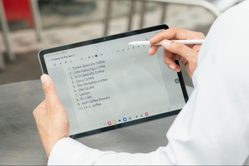 máy tính bảng Galaxy Tab hỗ trợ S Pen 3