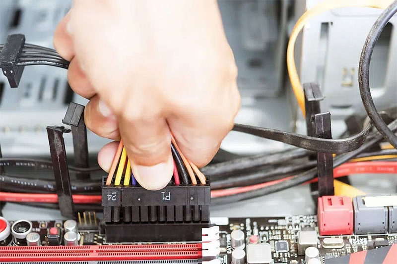 Máy tính chạy nhưng không lên màn hình hình 5