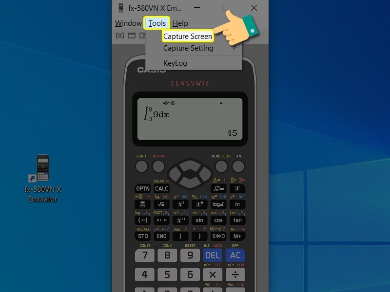 máy tính online Casio FX-580VN hình 4