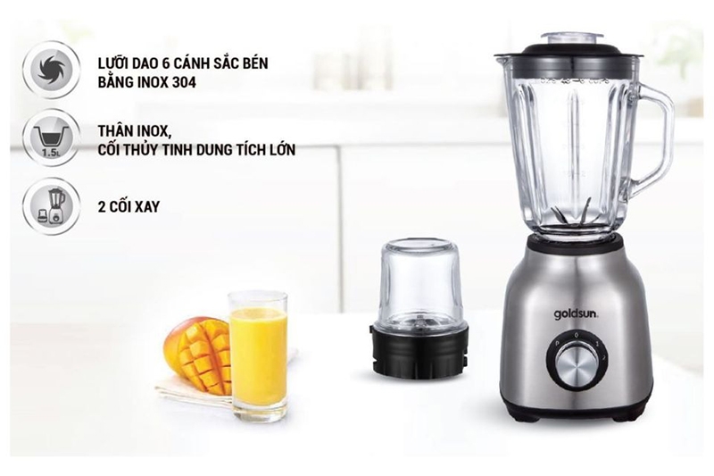 Top 6 máy xay sinh tố cối thủy tinh đẹp nhất 2025 (hình 7)