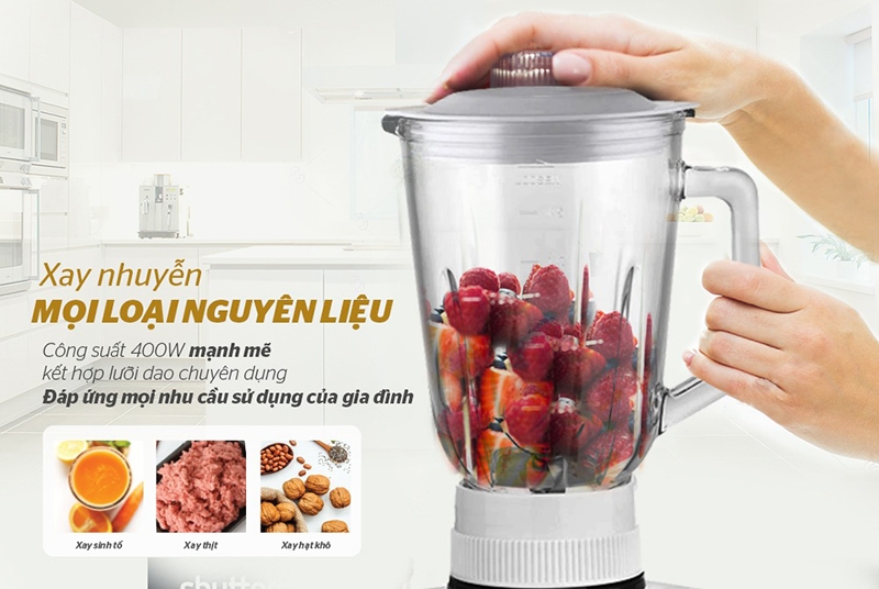 Top 6 máy xay sinh tố cối thủy tinh đẹp nhất 2025 (hình 2)