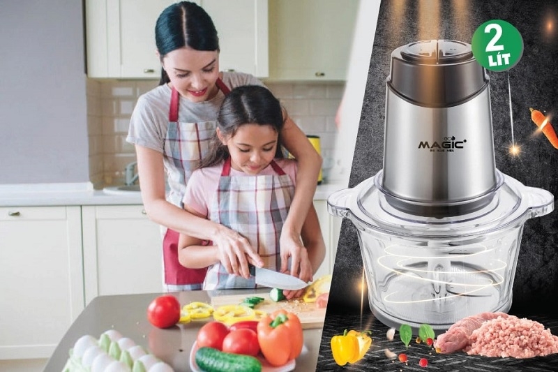 Máy xay thịt nấu bột cho bé tốt nhất 2025 ảnh 10