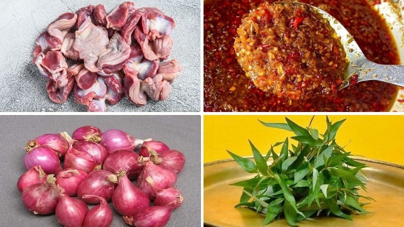 mề gà xào cay 4