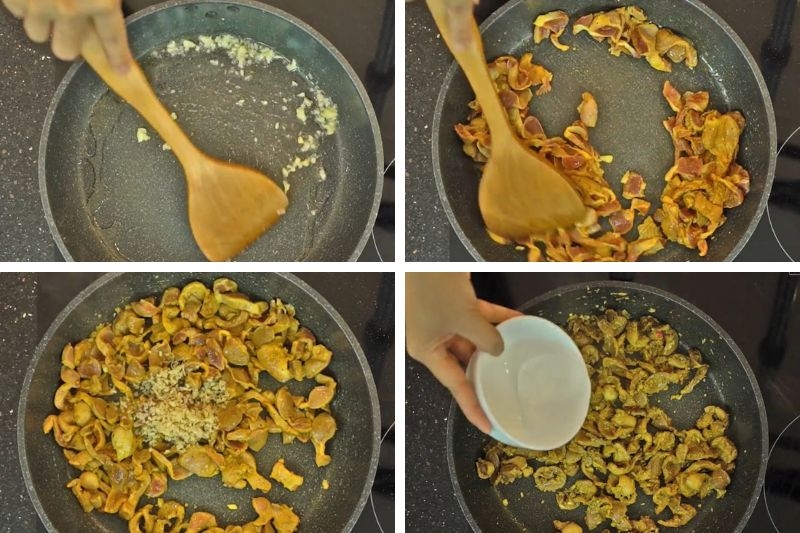 Mề gà xào sả ớt ảnh 5