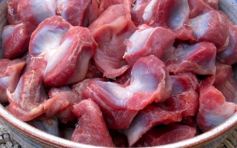 Mề gà xào sả ớt ảnh 7