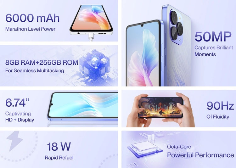 Thông số kỹ thuật chính của Meizu Note 21