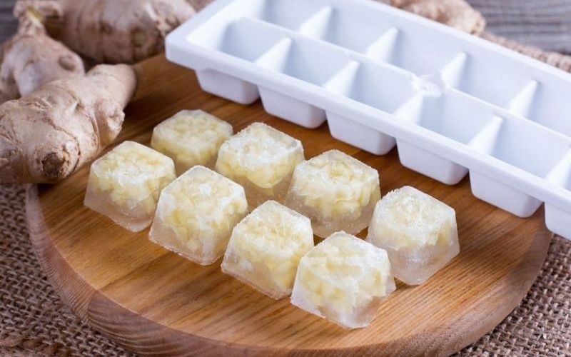 Bảo quản gừng tươi xay