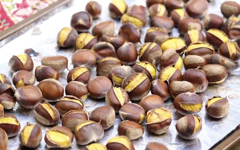 mẹo bóc hạt dẻ (hình 6)