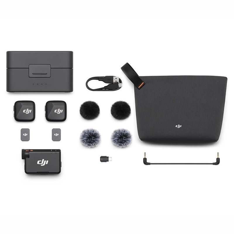 Mic Thu Âm Không Dây Dji Mic Mini (2 Tx + 1 Rx + Charging Case )
