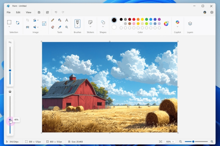 Microsoft Paint nâng tầm với tính năng lưu file dự án như Photoshop - hình 1
