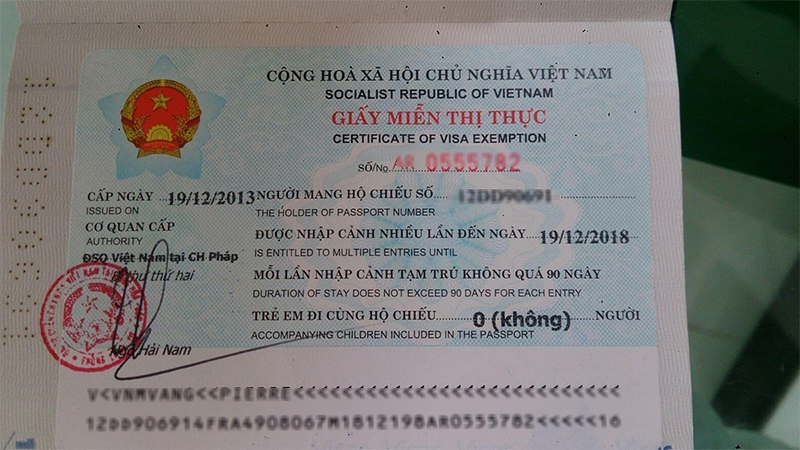 Miễn thị thực là gì? (hình 1)