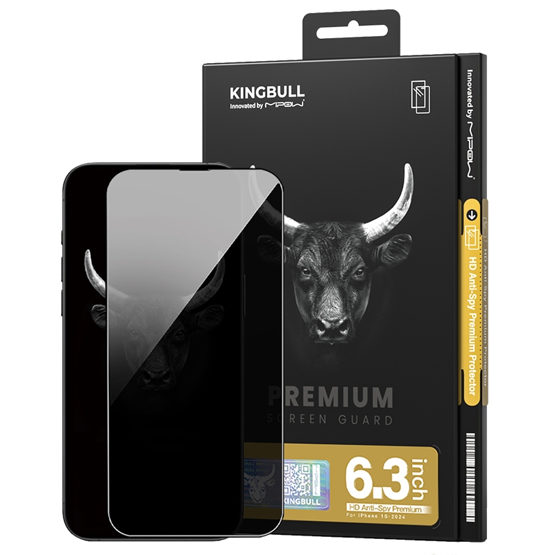 Miếng Dán Màn Hình Kính Cường Lực Chống Nhìn Trộm Iphone 16 Pro Mipow