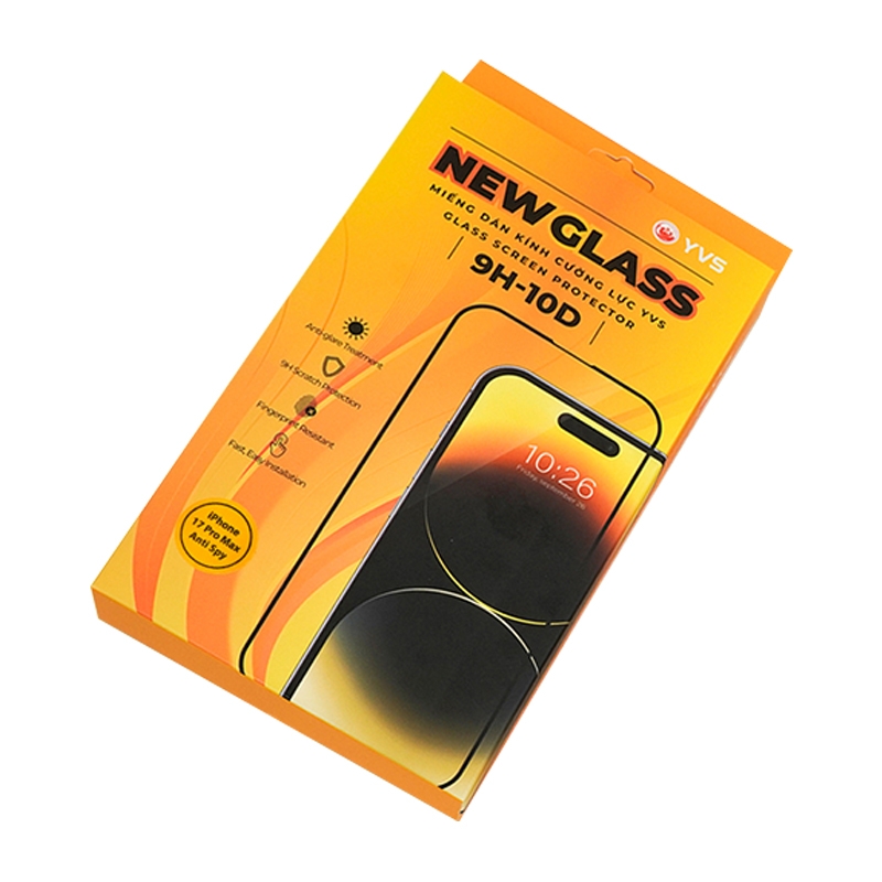 Miếng Dán Màn Hình Kính Cường Lực Chống Nhìn Trộm Iphone 17 Pro Max Yvs