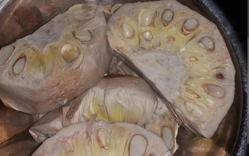 Mít kho tộ chay 1