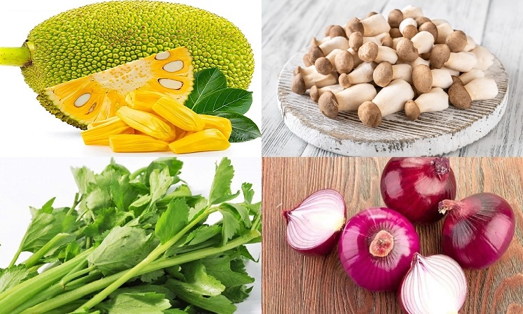 Mít xào nấm đùi gà chay (Hình 2)