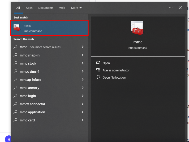 MMC.exe là gì? (hình 2)