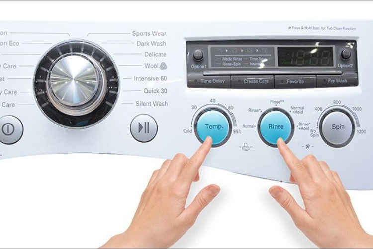 mở khóa trẻ em máy giặt Samsung hình 5