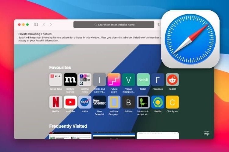 mở tab ẩn danh trên Safari MacBook hình 5