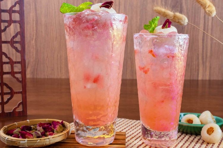 Mojito hoa hồng