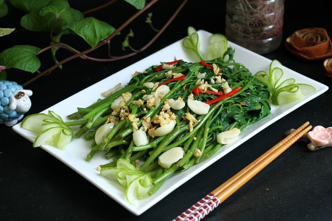 món ăn từ rau lang (ảnh 4)