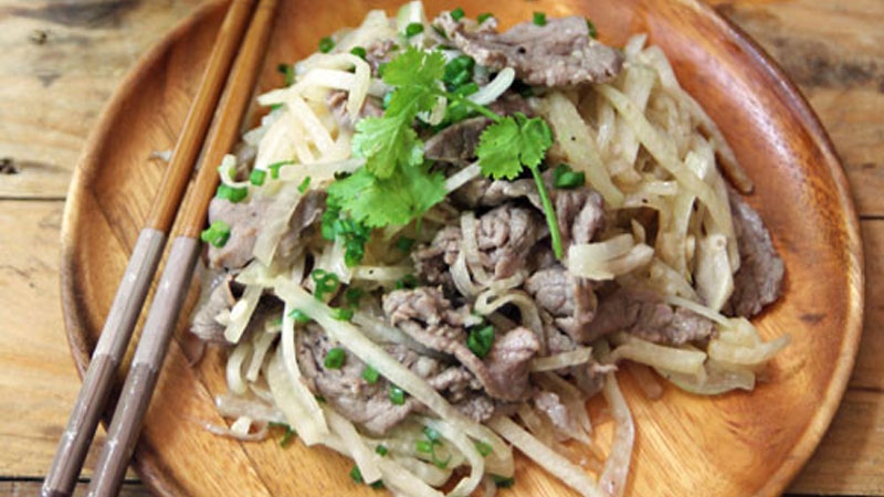 món ngon từ su hào ảnh 2