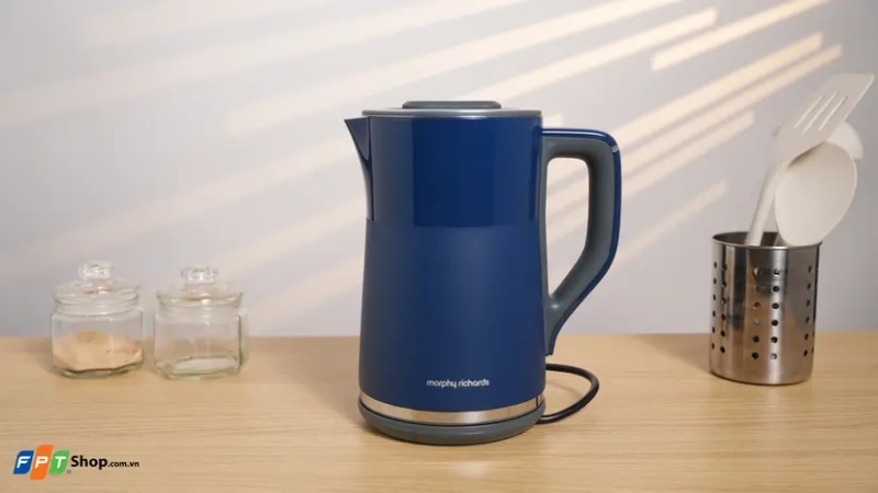Bình đun siêu tốc inox 2 lớp Morphy Richards 1.5 lít MBC-KC2E - hình 3
