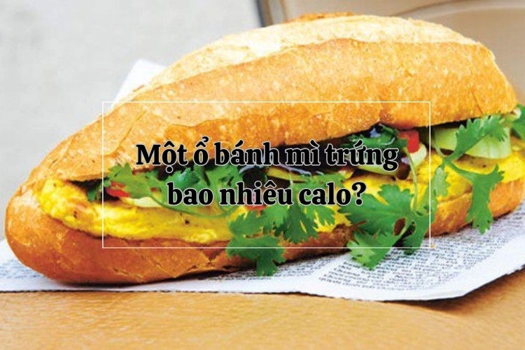 Một ổ bánh mì trứng bao nhiêu calo? Con số khiến bạn thay đổi thói quen ăn sáng ngay lập tức