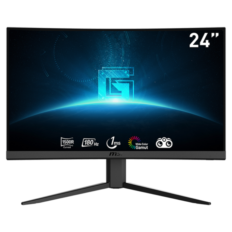 Màn hình Gaming MSI G24C4 E2/23.8inch/FHD (1920x1080)/VA 180Hz