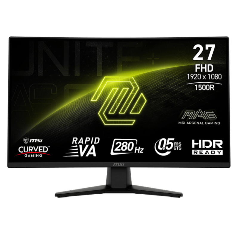 Màn Hình Gaming Msi Mag 274Cxf/27Inch Fhd (1920X1080)/Va 280Hz/Cong 1500R