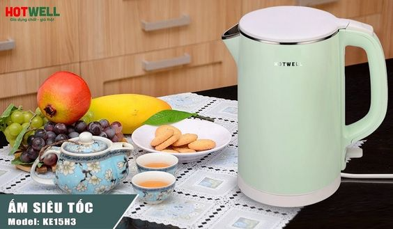 Ấm siêu tốc Hotwell 1.5 lít KE15H3
