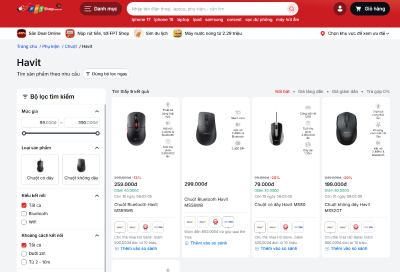 Mua chuột Havit ở đâu uy tín - hình 4