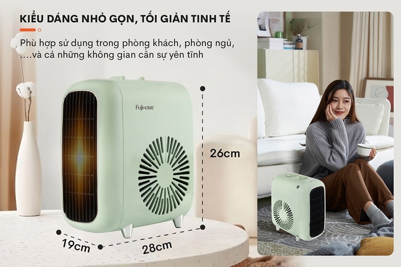 mua đèn sưởi, máy sưởi Fujie ở đâu uy tín - Hình 8