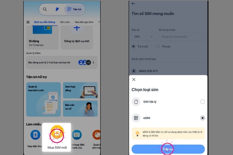 Mua eSIM VinaPhone online (Hình 5)