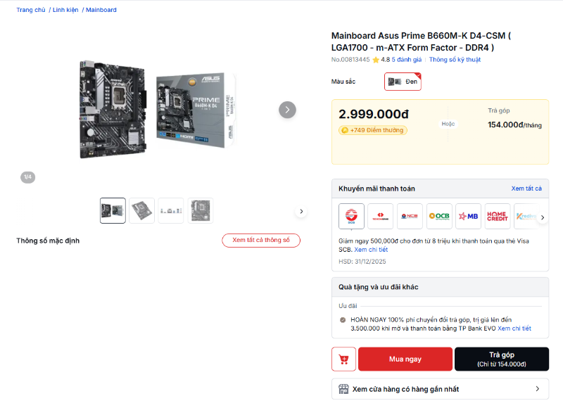 Mua mainboard máy tính ở đâu uy tín - hình 5