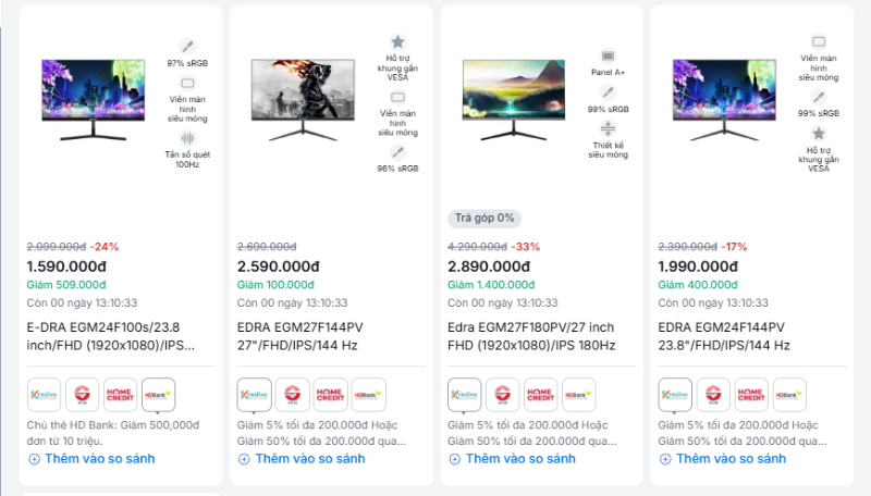 Mua màn hình EDRA ở đâu uy tín - hình 3