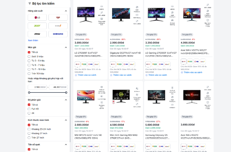 Mua màn hình gaming ở đâu uy tín - hình 3