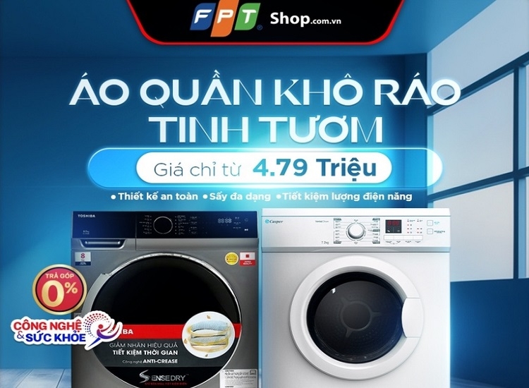 Mua máy sấy quần áo ở đâu tại Phú Thọ (Hình 1)