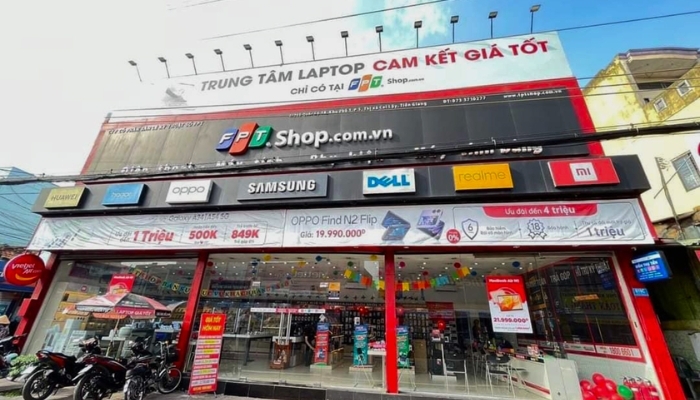 Danh sách cửa hàng FPT Shop uy tín tại Tiền Giang