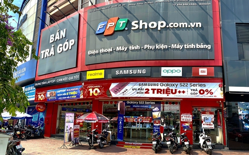 Danh sách cửa hàng FPT Shop tại Long An