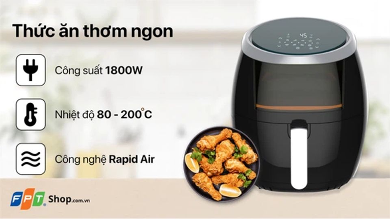 Mua nồi chiên không dầu ở đâu tại Sơn La? (hình 6)