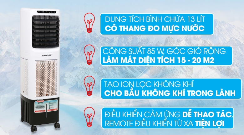 quat dieu hoa sunhouse shd7713