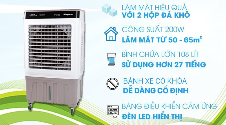 quat dieu hoa kangaroo kg50f69